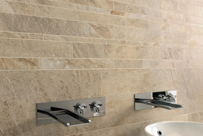 Place Almond 24x24 Contemporary Porcelain Floor Tile
