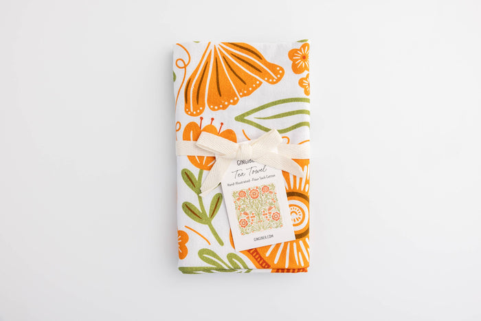 Poppy Tea Towel