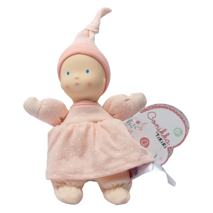 Precious Light Skin Baby Doll with Rubber Head