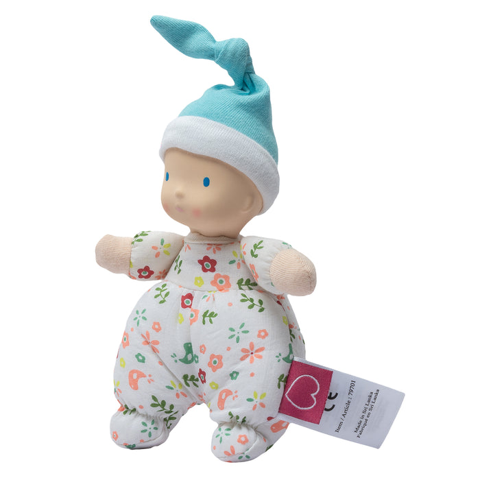 Precious Light Skin Baby Doll with Rubber Head