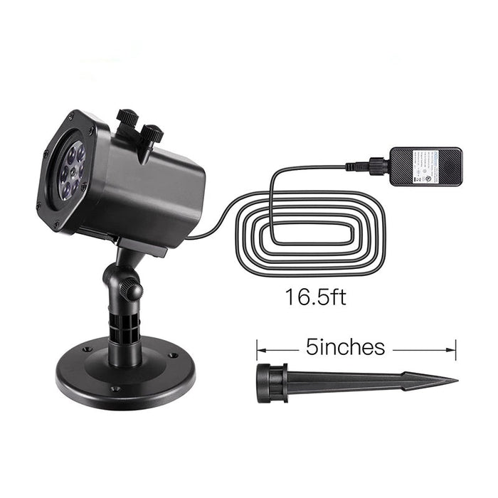 Projector Light with 12 Patterns with UK Adapter