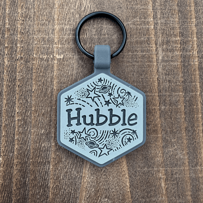 QR Code Supernova Silicone ID Tag