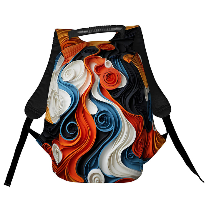 Quilling 3D Anti-Theft Laptop Backpack – Urban Travel Bag