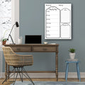 R2H Methods 'Day by Day' Dry Erase Daily Planner on ArtPlexi
