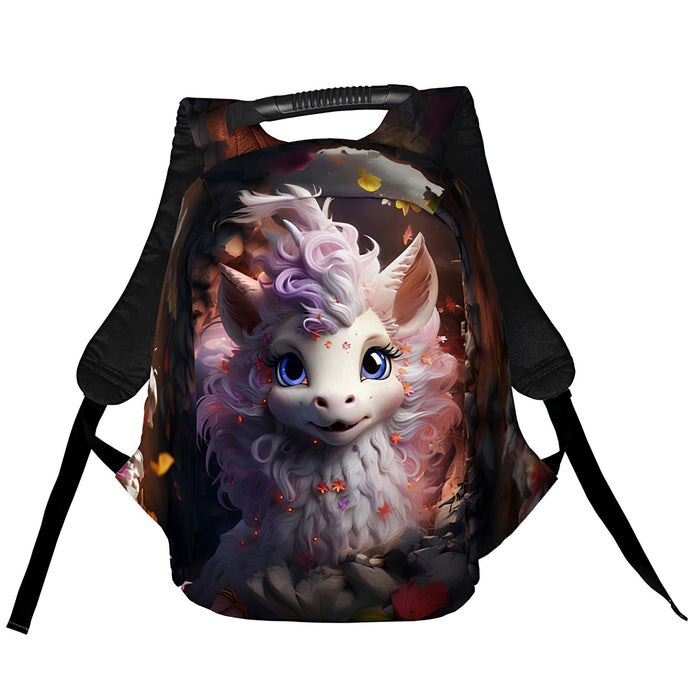 Rainbow Pony Anti-Theft Laptop Backpack – Urban Travel Bag