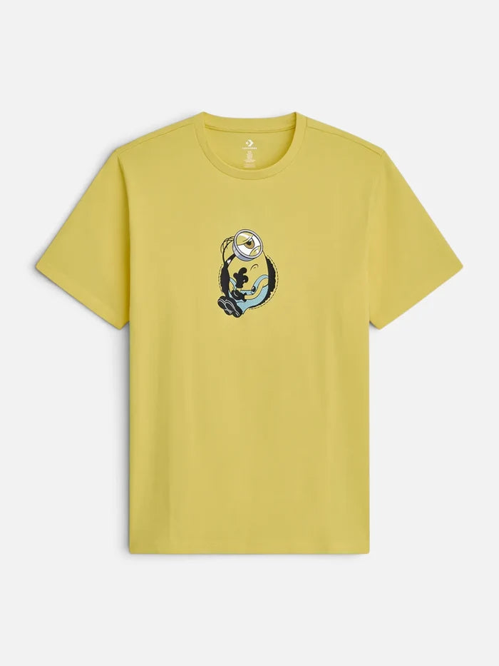 Remera Converse Through The Patch Tee Minions Amarillo