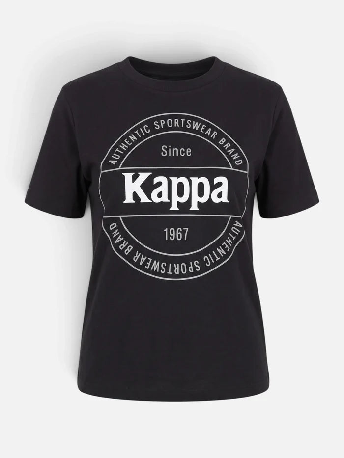Remera Kappa Authentic Truks Negro