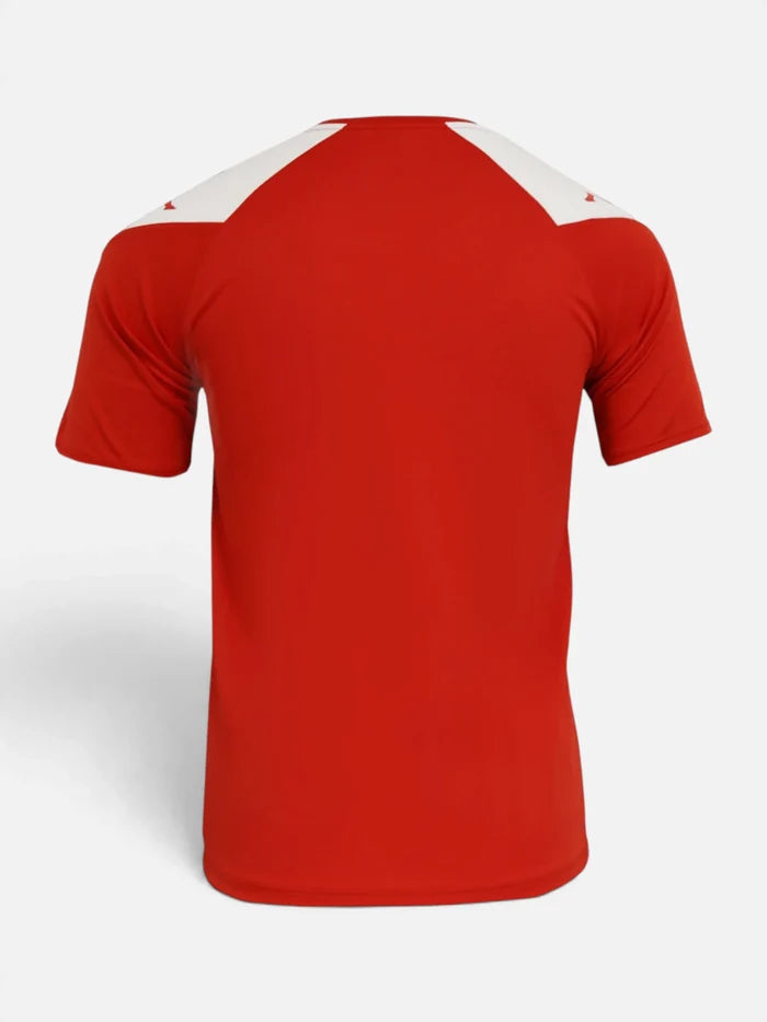 Remera Kappa Kappa4football  Loreto Rojo Blanco