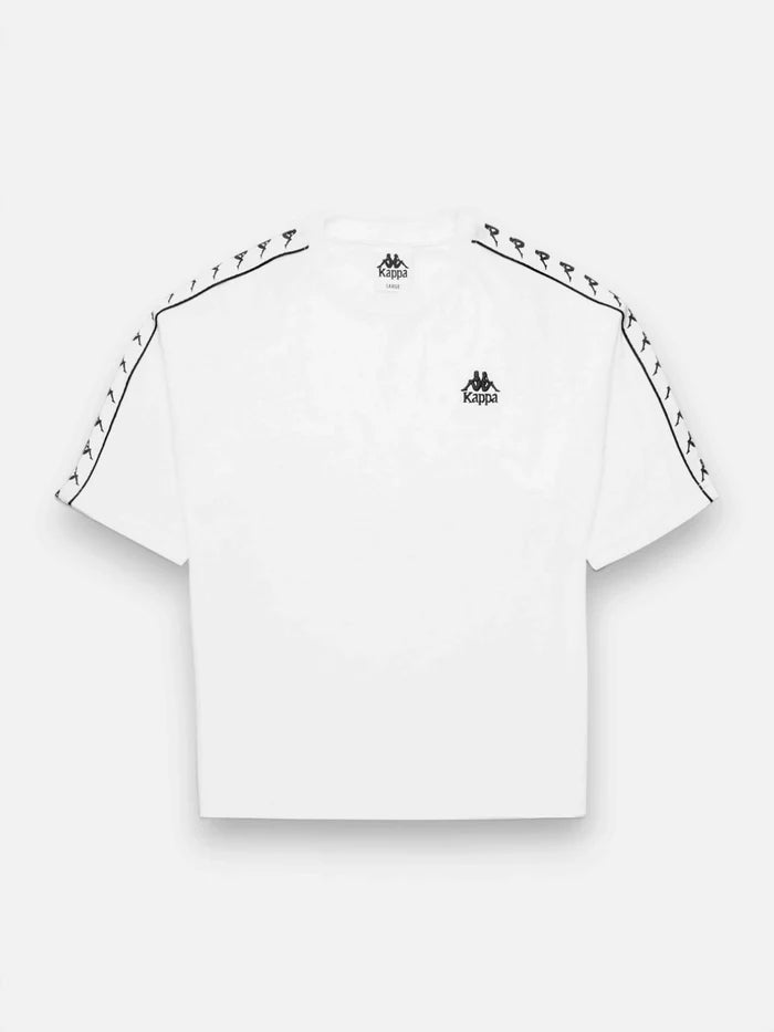 Remera Mujer Kappa 222 Banda Adi Blanco