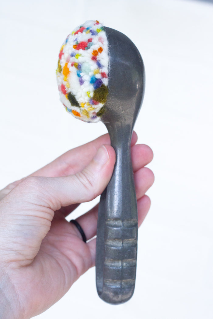 Ribbed Scoop Puff Sculpture | Confetti