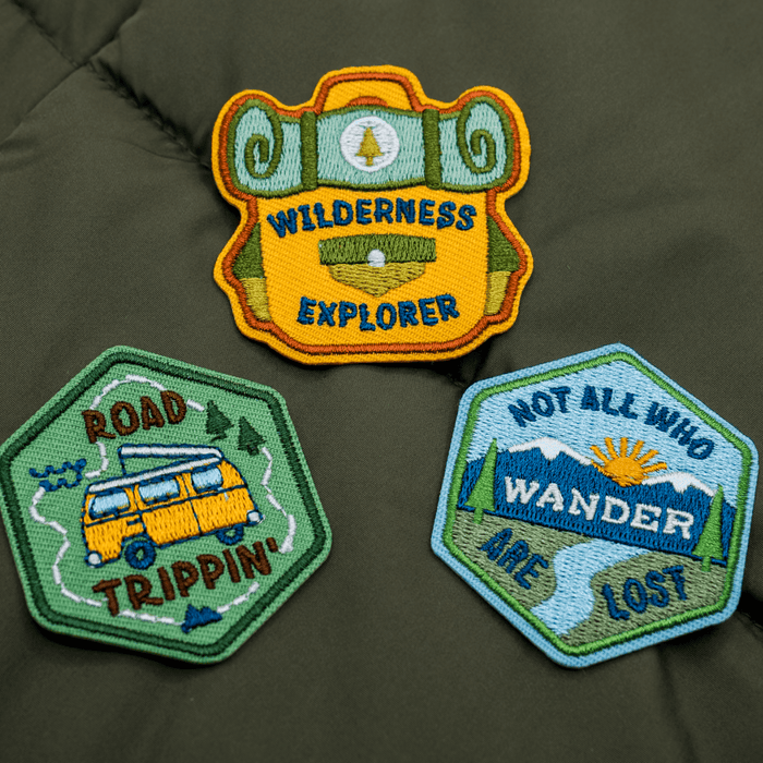 Road Trippin' | Velcro or Iron-On Patches For Pets