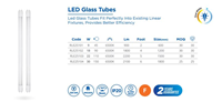 Rother LED Plastic TUBE 24W 1680LM 170-260V