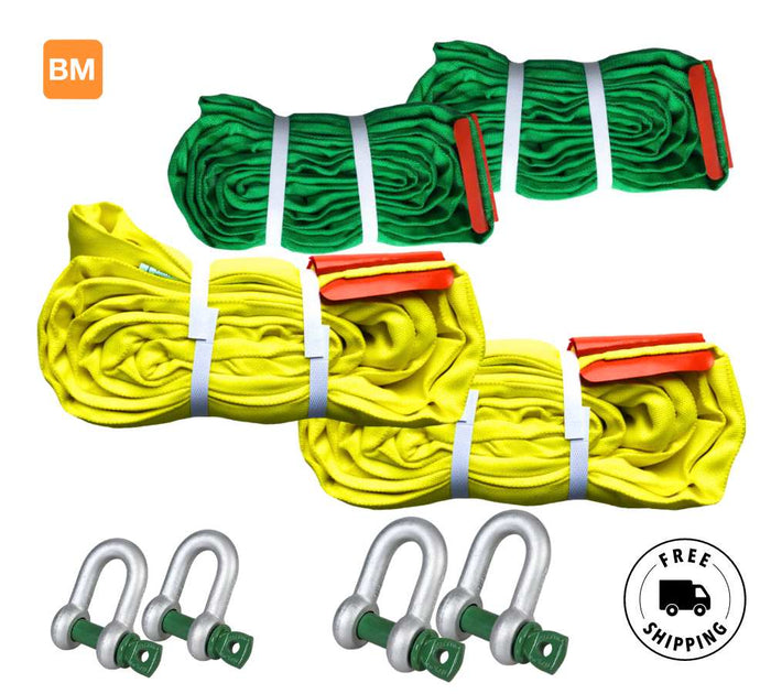 Round Sling Kit with Van Beest Shackles