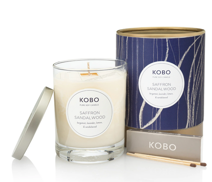 Saffron Sandalwood Coastal Candle