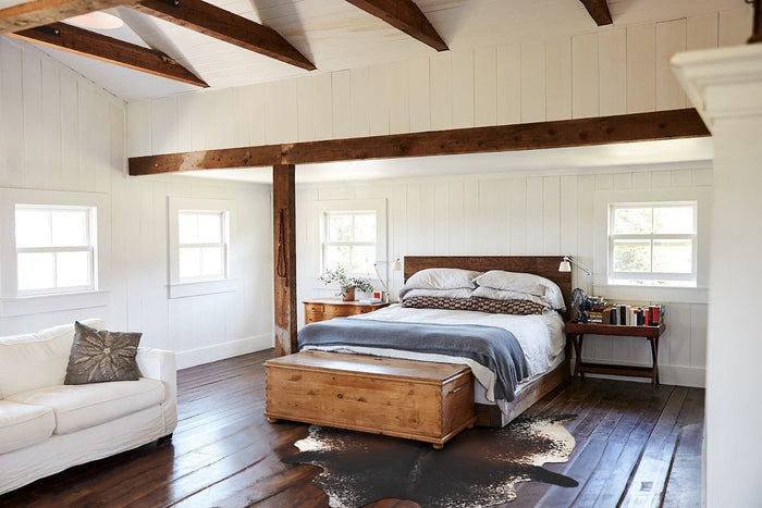 Salt and Pepper Brown Cowhide Rug #B10889