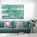 Seafoam Coast' 2 Piece Wrapped Canvas Wall Art Set