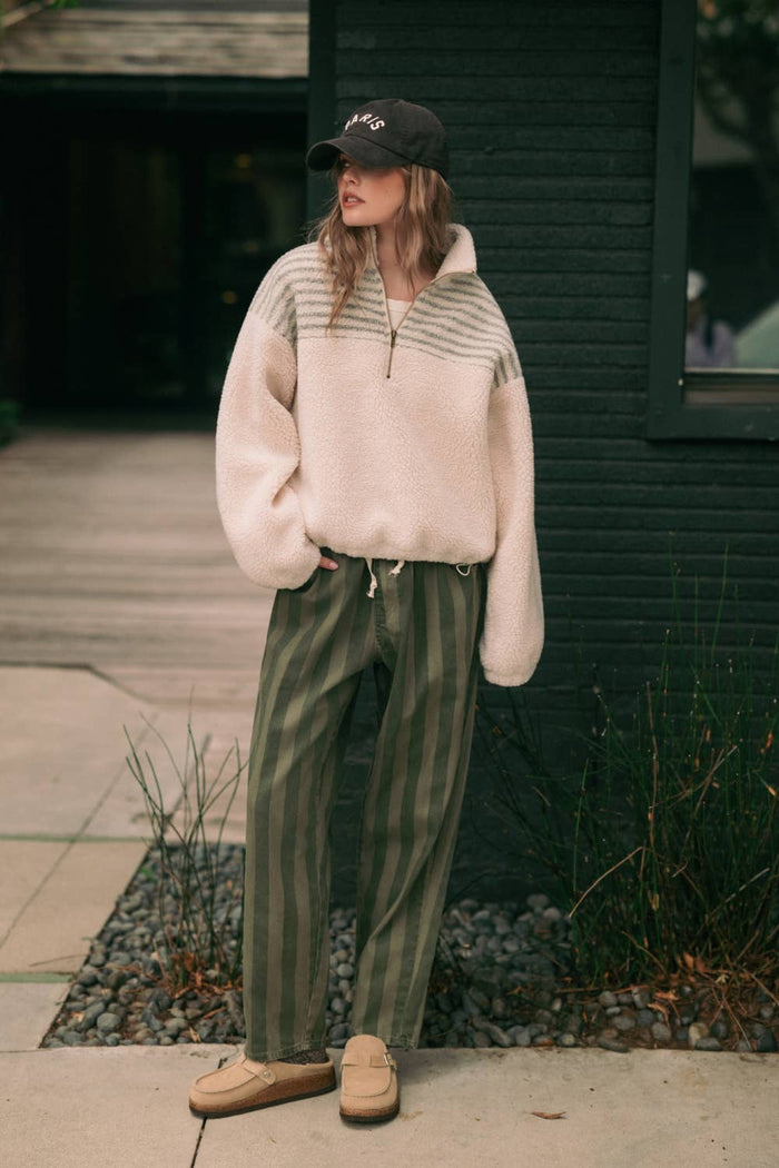Sherpa Pullover Jacket