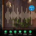 Smart LED Strip Kit for Soundproof Acoustic Panels, Dimmable & App/Voice Controlled(4pcs)