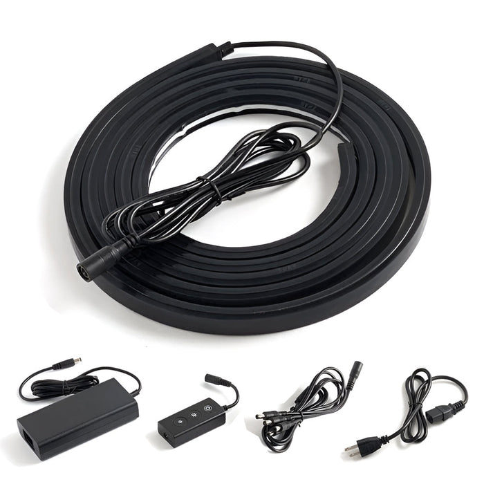 Smart LED Strip Kit for Soundproof Acoustic Panels, Dimmable & App/Voice Controlled(4pcs)