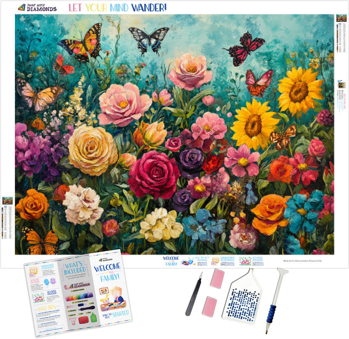 Spring's Blooming Canvas