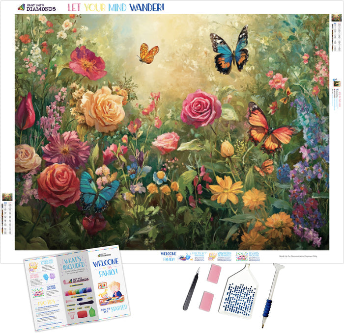 Spring's Lush Blooming Canvas