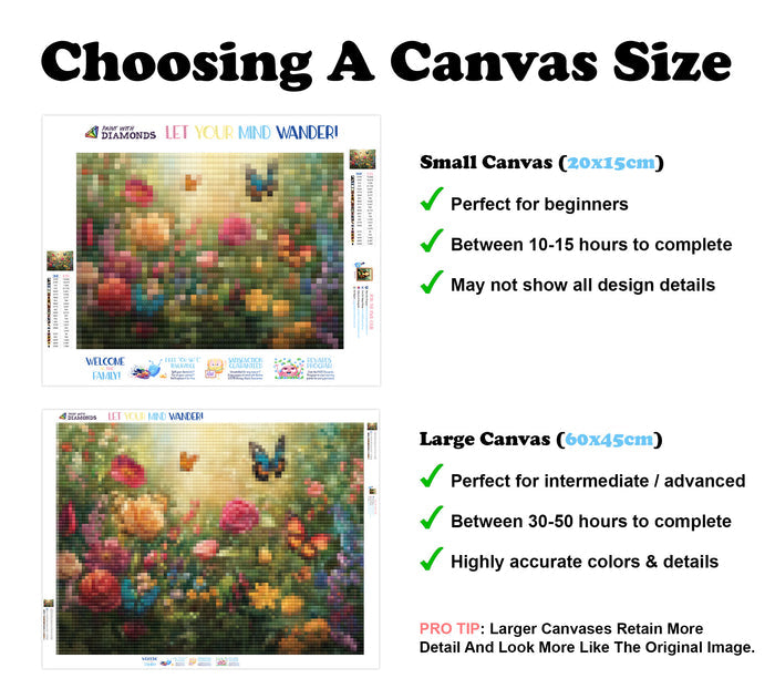 Spring's Lush Blooming Canvas