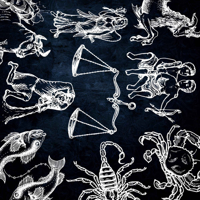 Star Path Astrology Constellation Print Plush Fleece Throw Blanket