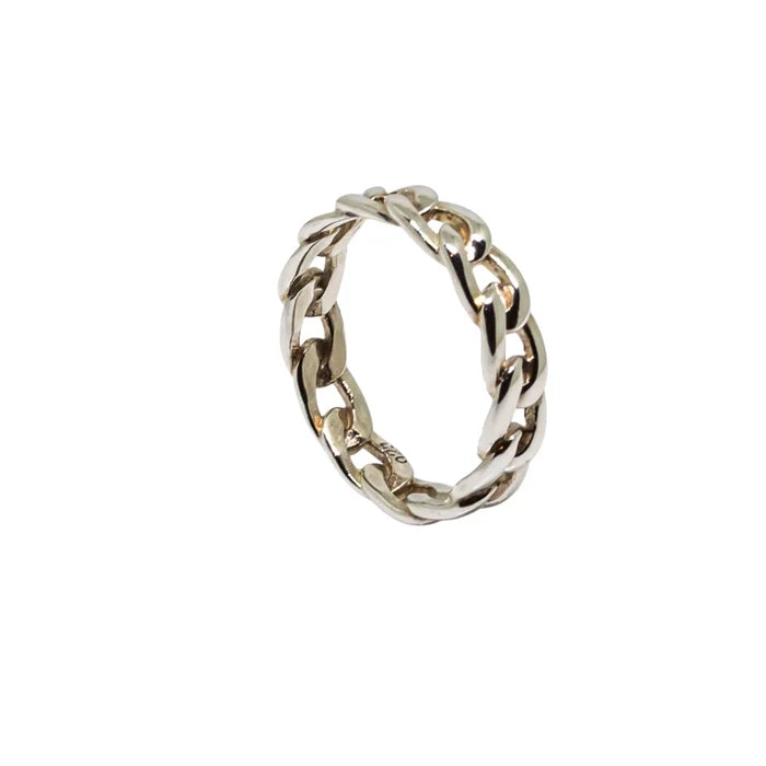 Sterling Chain Ring