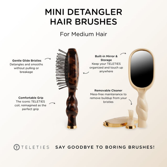 Teletie Mini Detangler Brush
