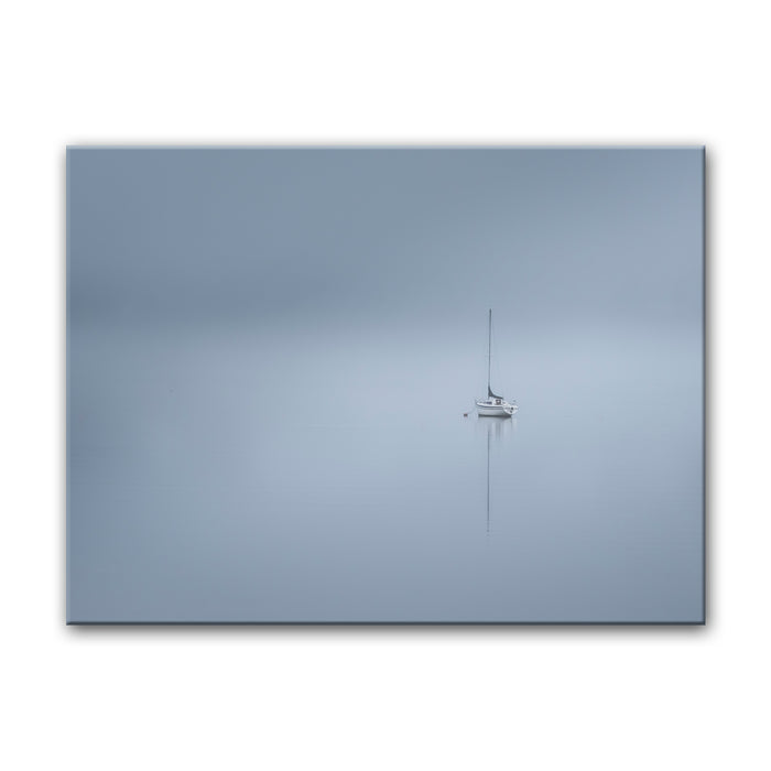 The Lonesome Boatman' Wrapped Canvas Wall Art