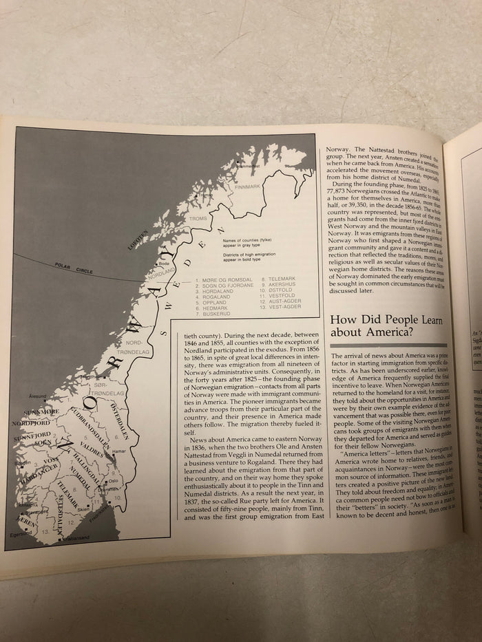 The Promise of America A History of the Norwegian-American People