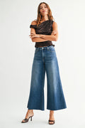 The Wide Leg Flare Crop
