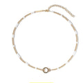Thea Pearl Beaded Necklace