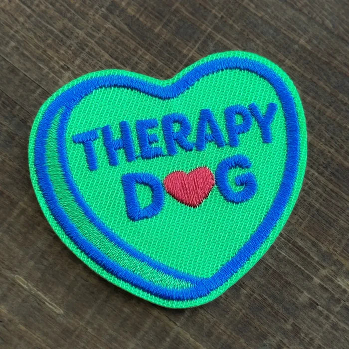 Therapy Dog | Velcro or Iron-On Patch for Pets