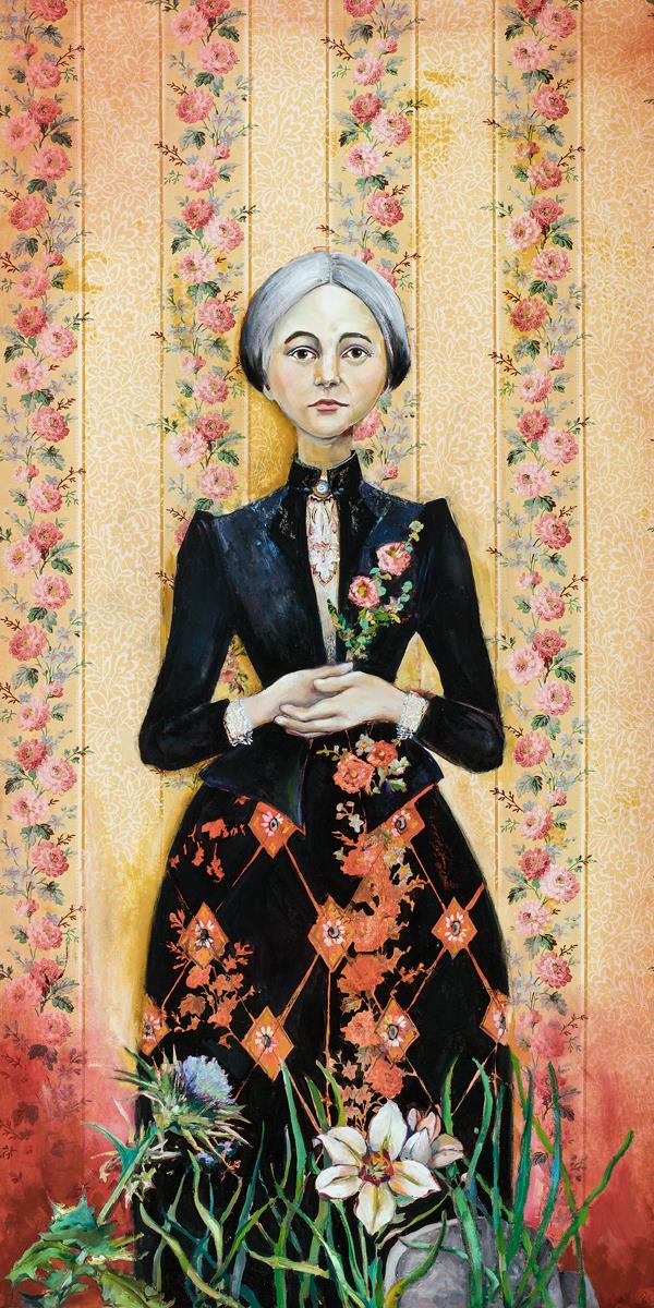Thistles And Lilies Abigail Starbuck Coffin