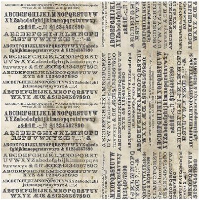 Tim Holtz – Dapper -Typography Neutral
