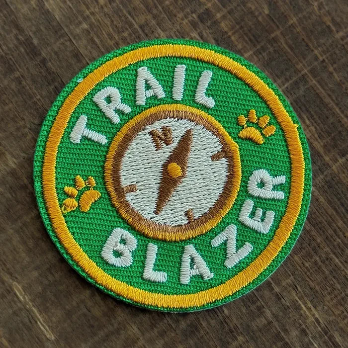 Trail Blazer | Velcro or Iron-On Patch for Pets