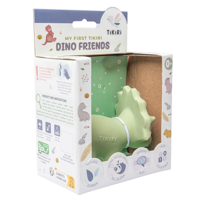 Trice Natural Rubber Teether, Rattle and Bath Toy