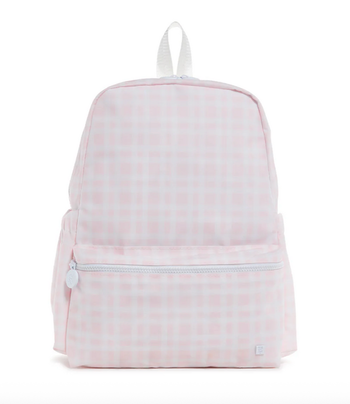 TRVL - Backpack - Pimlico Plaid Pink
