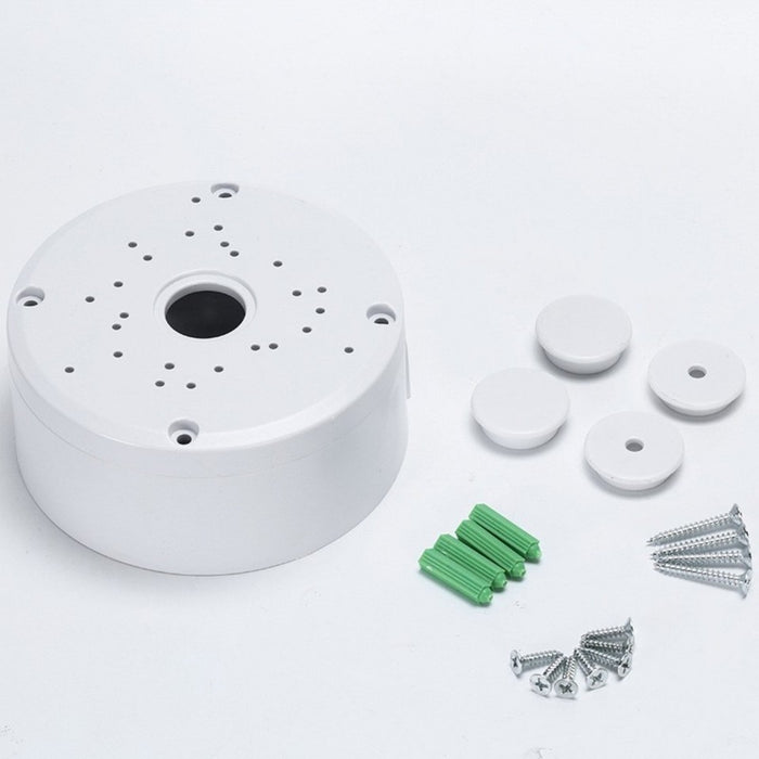 Universal Round Junction Box — White
