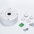Universal Round Junction Box — White