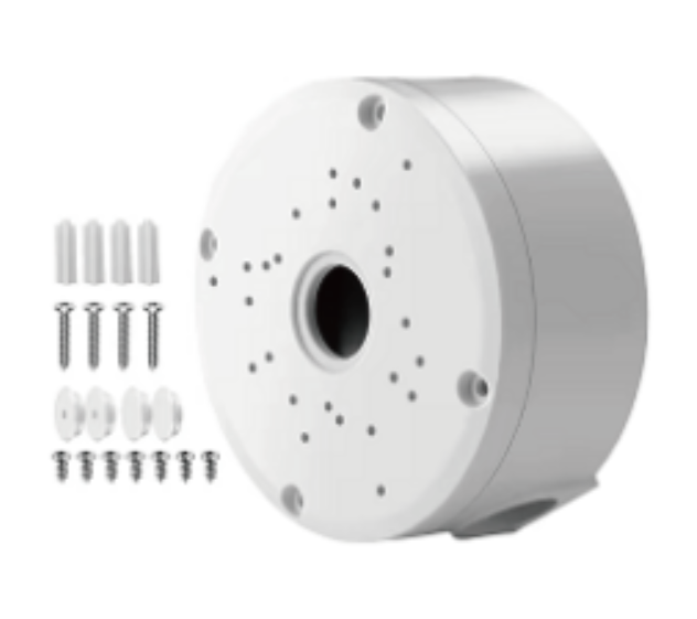 Universal Round Junction Box — White