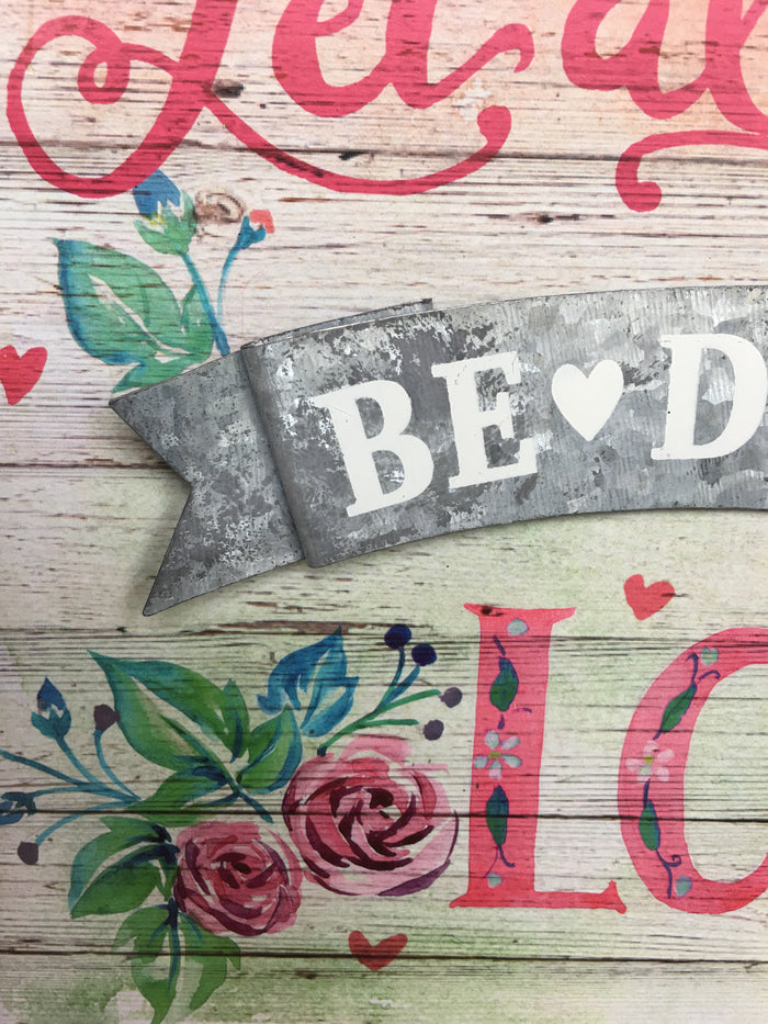 Valentine Let All You Do Be Done In Love Wall Hanging