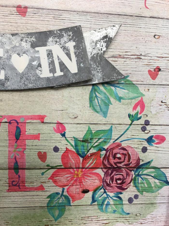 Valentine Let All You Do Be Done In Love Wall Hanging