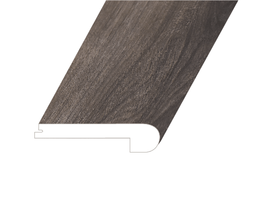 Vinyl Moldings - Invicta Collection - Raw Umber in Flush Stair Nose