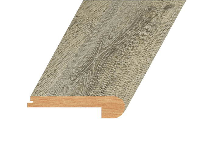 Vinyl Moldings - Romulus Collection - Akaroa Ash in Flush Stair Nose