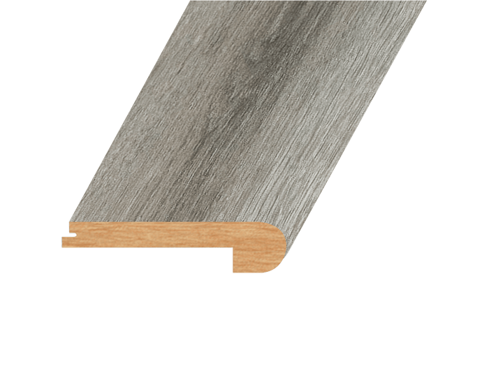 Vinyl Moldings - XL Omnia Collection - Elder Stone in Flush Stair Nose