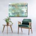 Warm Copper Patina' Wrapped Canvas Wall Art
