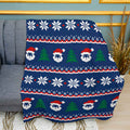 Winter Tale Seasonal Landscape Print Plush Fleece Throw Blanket
