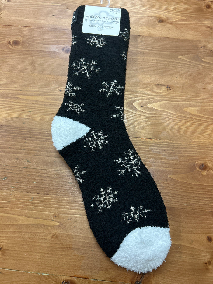 Black snowflake